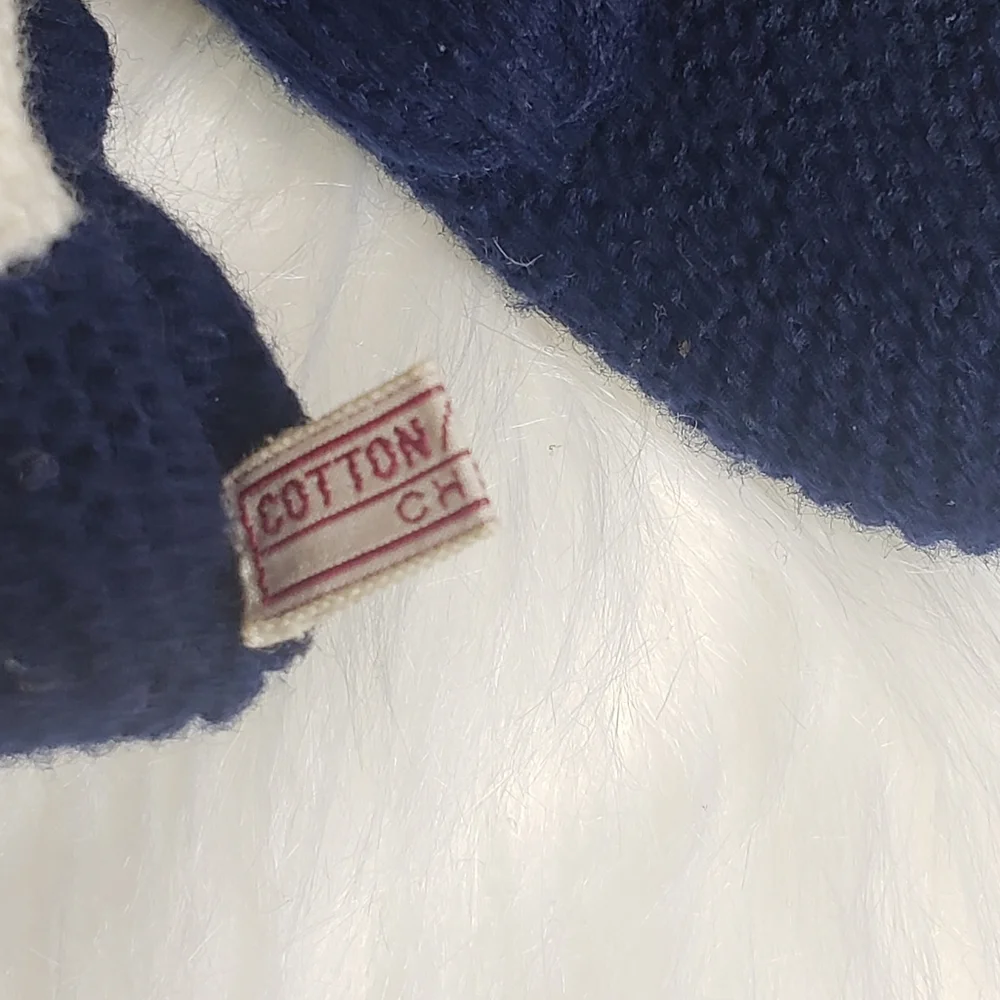 Vintage Nordic Patterned Knit Mittens - Picture 3 of 8